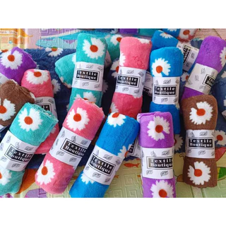 พร้อมส่ง ผ้าขนหนู ผ้าเช็ดผม ผ้าเช็ดหน้า (ขนาด35*75cm) ยกแพ็ค6ผืน เนื้อผ้านุ่ม ซับน้ำได้ดี