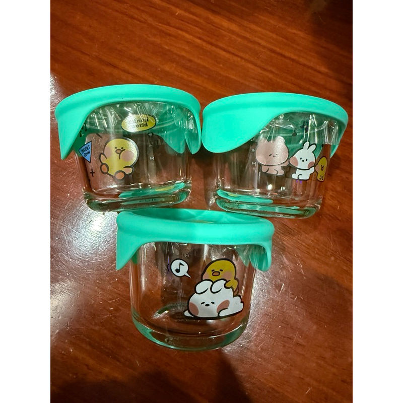 ถ้วยใส่อาหารเด็ก เข้าเวฟได้แช่แข็งได้ ทรงกลมลาย line friends LocknLock แท้ 100%