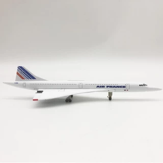 [20 cm] รวม Concorde เครื่องบินเร็วกว่าเสียง. ทำด้วยเหล็ก มีล้อและขาตั้งโชว์ให้ งานดี Scale 1:400 - ของเล่น ของขวัญ