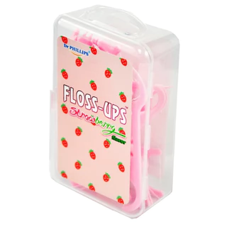 DR.PHILLIPS FLOSS PICS 50 PCS. ไหมขัดฟัน-ไม้จิ้มฟันชนิดมีด้ามจับ ดร.ฟิลลิปส์ 50 ชิ้น