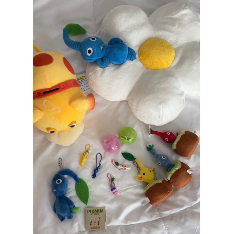Pikmin พิกมิน ピクミン Pikumin ตุ๊กตา พวงกุญแจ keyring keychain มือสอง ตามหา สะสม