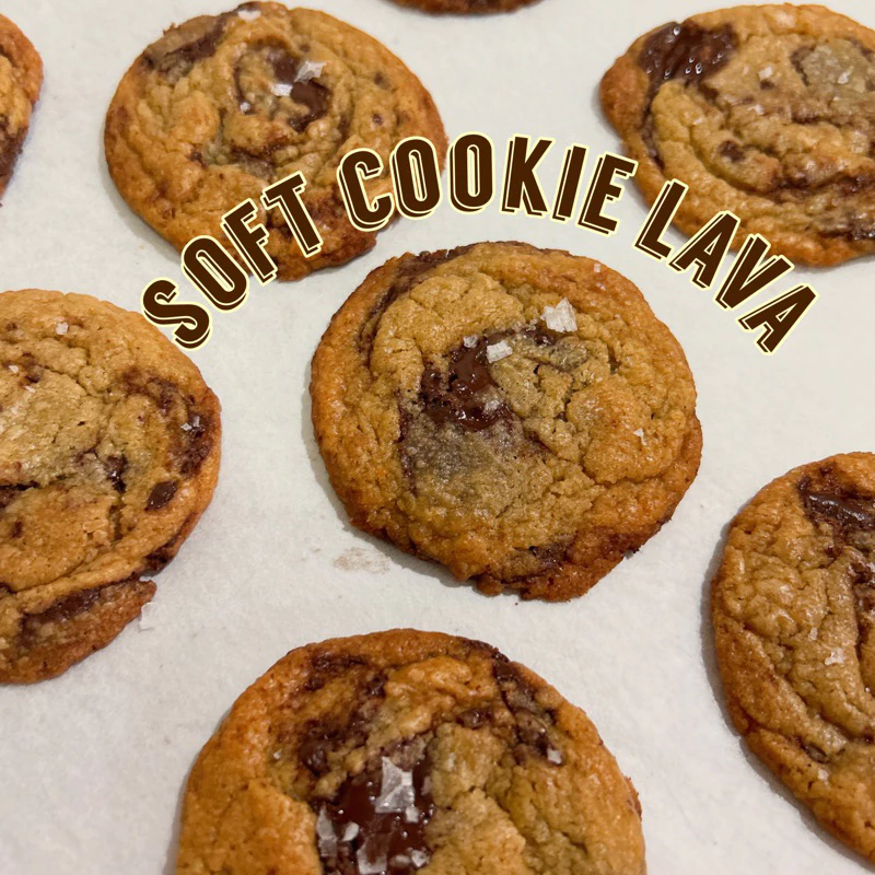 คุกกี้ซอฟลาวาช็อค (Cookies Soft Lava Choc) คุกกี้นิ่ม 7ชิ้น by BlueBell
