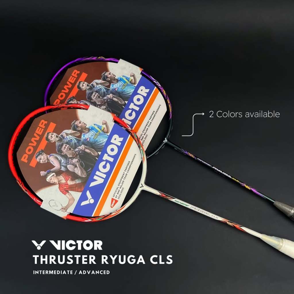 VICTOR THRUSTER RYUGA CLS (4U/G5) MY CODE ไม้แบดมินตัน (สินค้าลิขสิทธิ์แท้ 100%)
