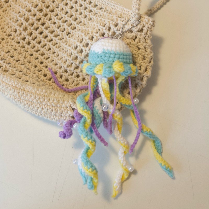 jellyfish keychain🪸🪼 / พวงกุญแจแมงกะพรุน