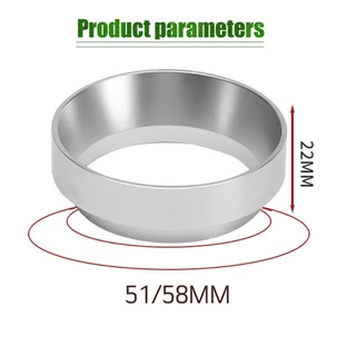 58mm.51mm.coffee dosing ring แหวนครอบด้ามชงกาแฟ แรงแม่เหล็ก ใช้งานได้จริง ใช้ง่าย