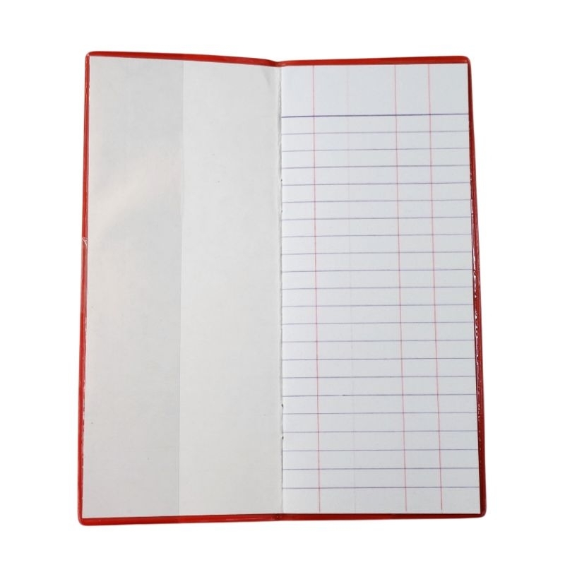 สมุดบัญชี สมุดจดบันทึกรายรับ-รายจ่าย NO. 20/100 (ยกแพ๊ค12เล่ม)