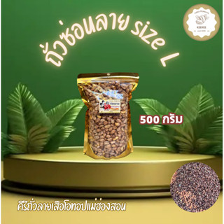 KeeRee ถั่วซ่อนลาย 500 กรัม (คัดเกรดพิเศษ) จากโรงคั่วถั่ว ท่…