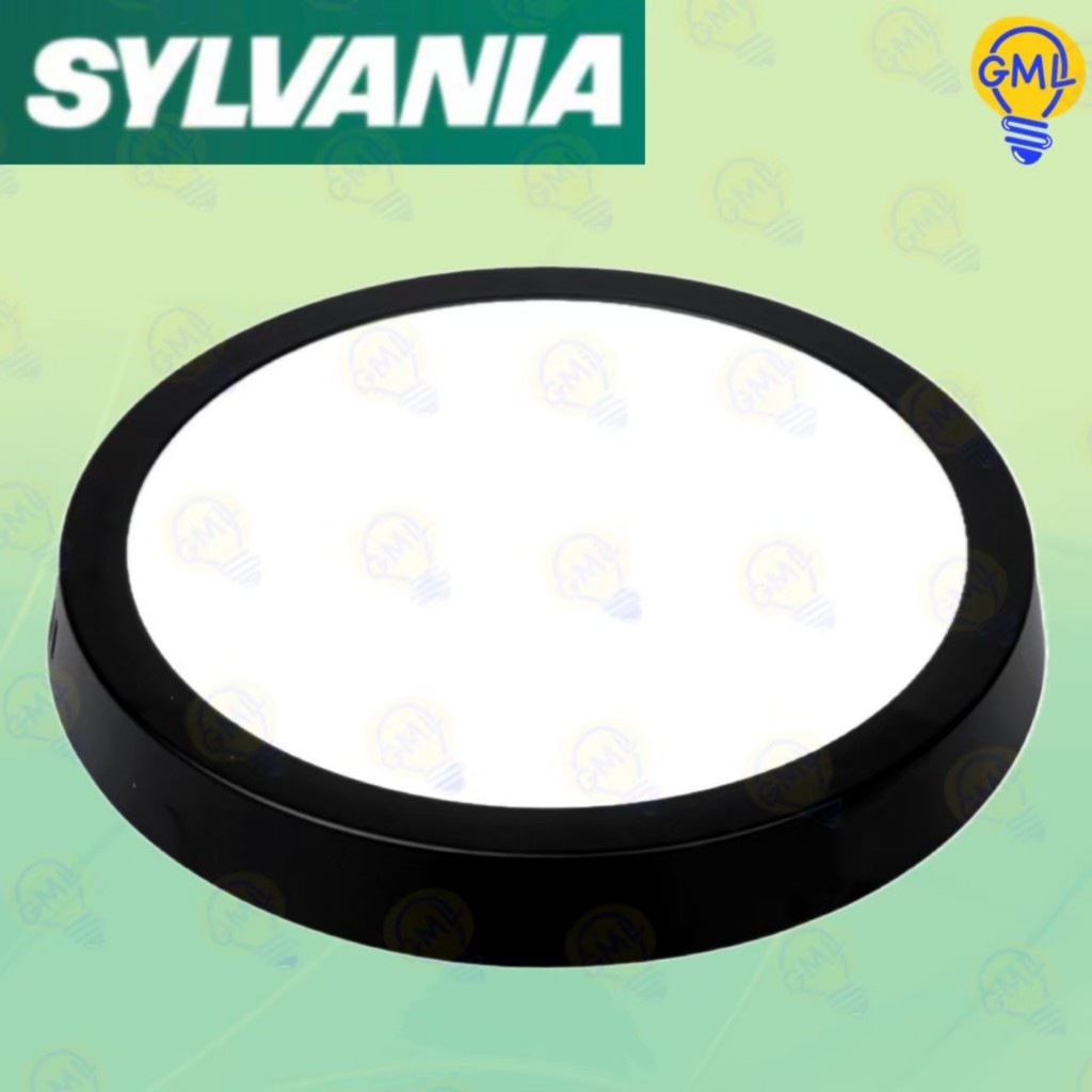 Sylvania โคมไฟดาวน์ไลท์ LED ติดลอย กลม ขอบดำ 12W 18W แสงขาว แสงวอร์ม - รูปที่ 3