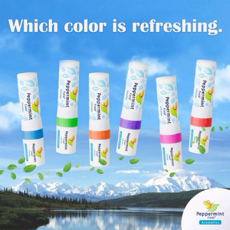 ยาดม Peppermint Field / Pe-Pex สดชื่น แก้เวียนหัว 2cc