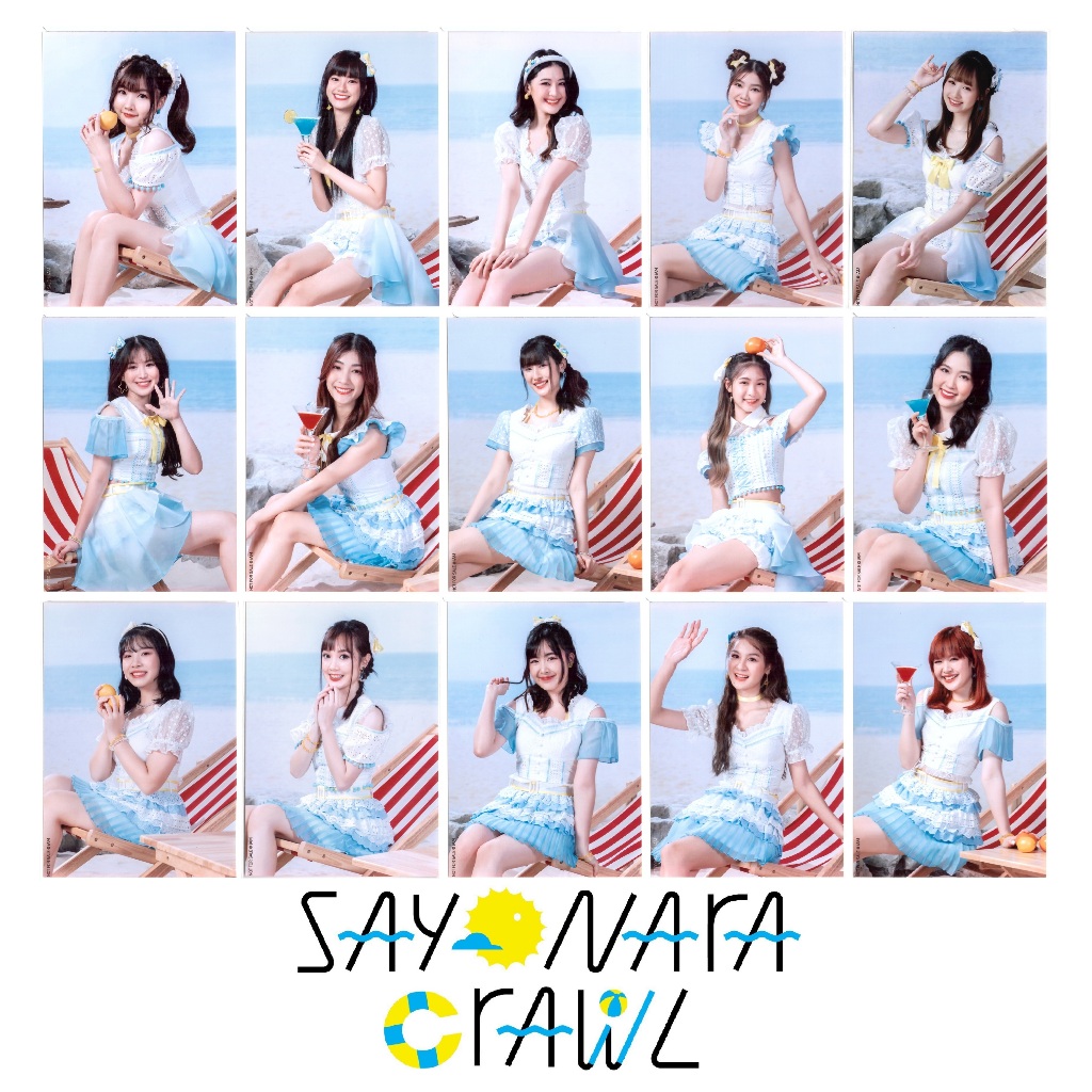 [แอคพิเศษ] แนวตั้ง BNK48 CGM48 Beach Shirt Sayonara Crawl เสื้อ Photoset รูปสุ่ม Special Act