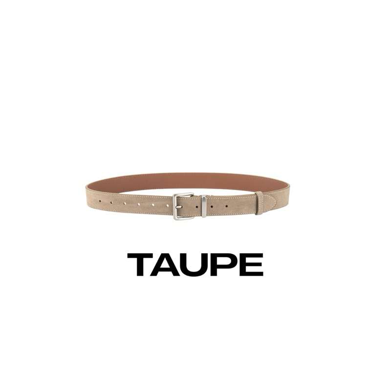 UIUI | SUEDE BELT เข็มขัดหนังกลับ