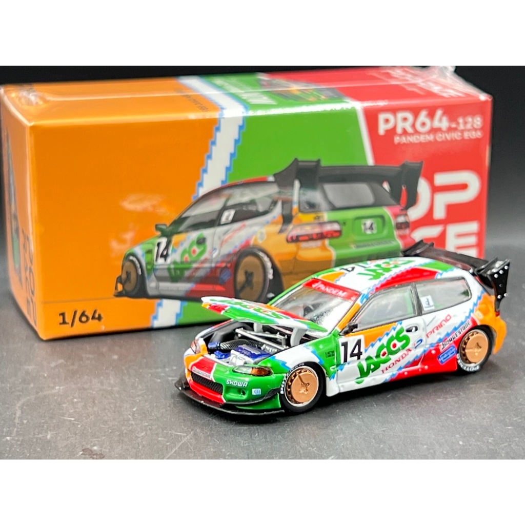 POPRACE 1:64 PANDEM CIVIC EG6 v1.5 JACCS