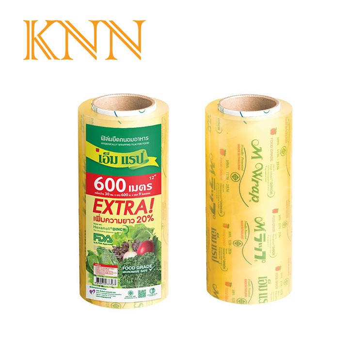 M Wrap ฟิล์มยืด เอ็มแรป 30ซม. 600 เมตร 9 ไมครอน ออกใบกำกับภาษีได้