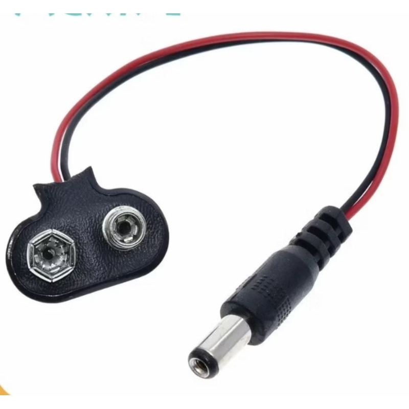 ขั้วถ่าน 9V 1 ชิ้น (ไม่มีถ่าน9V)*************************