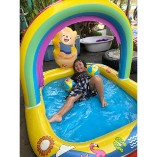 พร้อมจัดส่งสินค้าพรีเมี่ยม ของใหม่ สระน้ำพี่หมีคนเก่ง (ต่อสา…