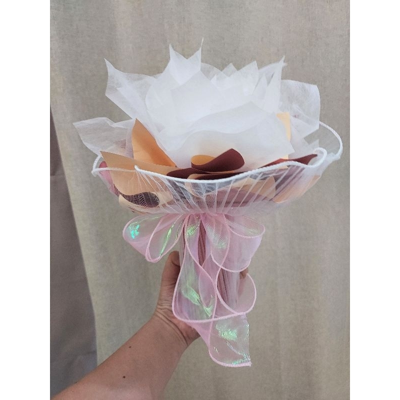 ช่อดอกไม้ ช่อเงิน ช่อเปล่า***ฐานโฟม*** สินค้ามีพร้อมส่ง ไม่ต้องรอฟรีออร์เดอร์ - รูปที่ 2