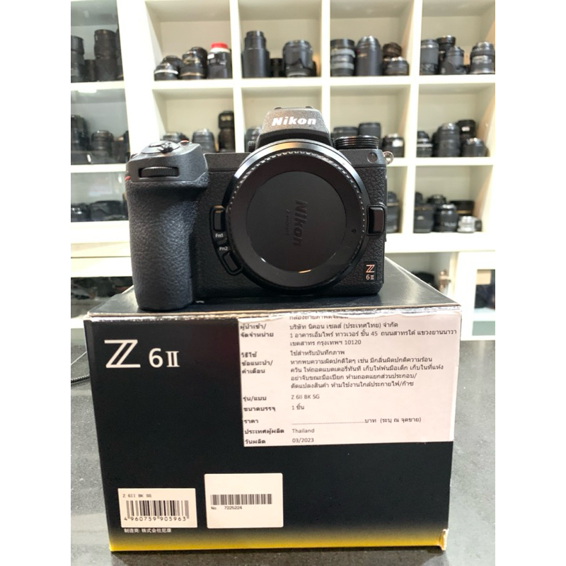 Nikon Z6 II. อุปกรณ์ ครบกล่อง📌อดีต0 📌 ชต 50