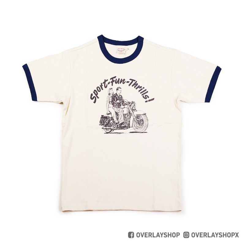 NONSTOCK RIDE TEE เสื้อยืด แขนสั้น แนววินเทจ