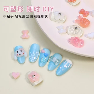 เจลต่อเล็บ Misscheering Acryl Gel แบบใหม่ปั้นได้ไม่ติดมือ เจลปั้นเอนกประสงค์ สี ใส ขาว นู้ด ชมพู 15ml. พร้อมส่งจากไทย