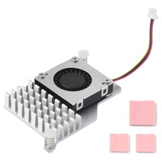 Raspberry Pi 5 Heatsink and Active Cooler พัดลมอัตโนมัติพร้อ…