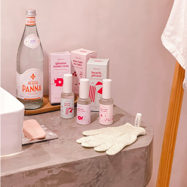 Sheers l Room Spray & Pillow Mist 45ml l Self-Love Scent Collection l สเปรย์หอมปรับอากาศและฉีดหมอน มี 3 กลิ่น