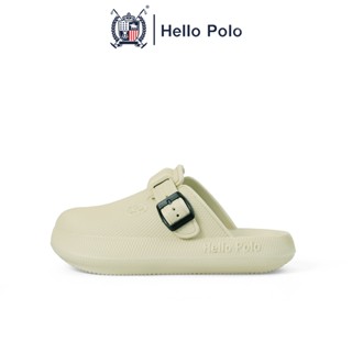 Hello Polo รองเท้าแฟชั่น รองเท้าเปิดส้น รองเท้านุ่ม UNISEX ว…