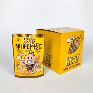เอชบีเอเอฟ ฮันนี่ บัตเตอร์ อัลมอนด์ 40 กรัม HBAF Almond 아몬드 อัลมอนด์ ถั่ว เกาหลี