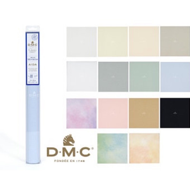 DMC ผ้าปักครอสติส AIDA ขนาด 11ct-28ct made in france - รูปที่ 3