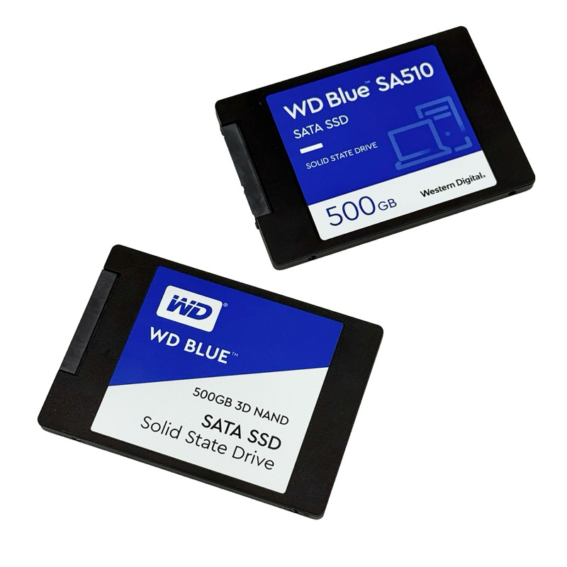 SSD SATA WD BLUE 500GB มือสอง สภาพสวย ไม่ติดสี ไม่แบด ประกัน 90 วัน