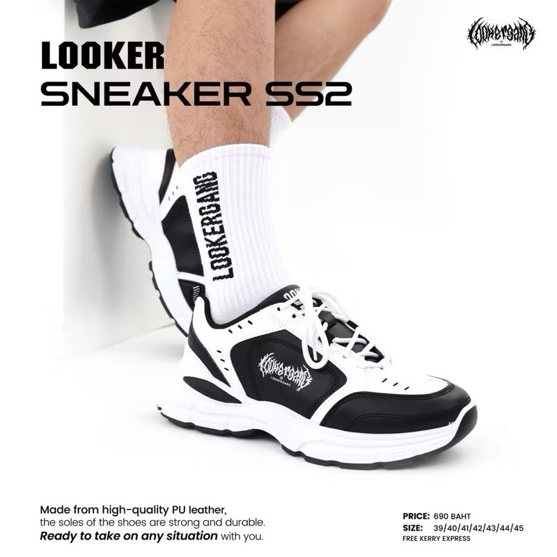 LOOKER - รองเท้าผ้าใบข้อต่ำ