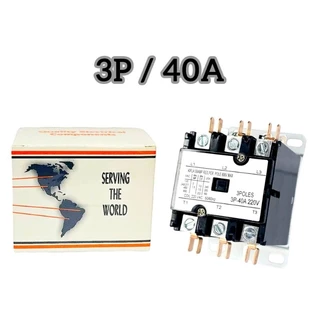 MAGNETIC 1POLE/2-POLE/3-POLE แอร์ 1P/30A - 2P/30A - 3P/40A คอยล์ 220 V