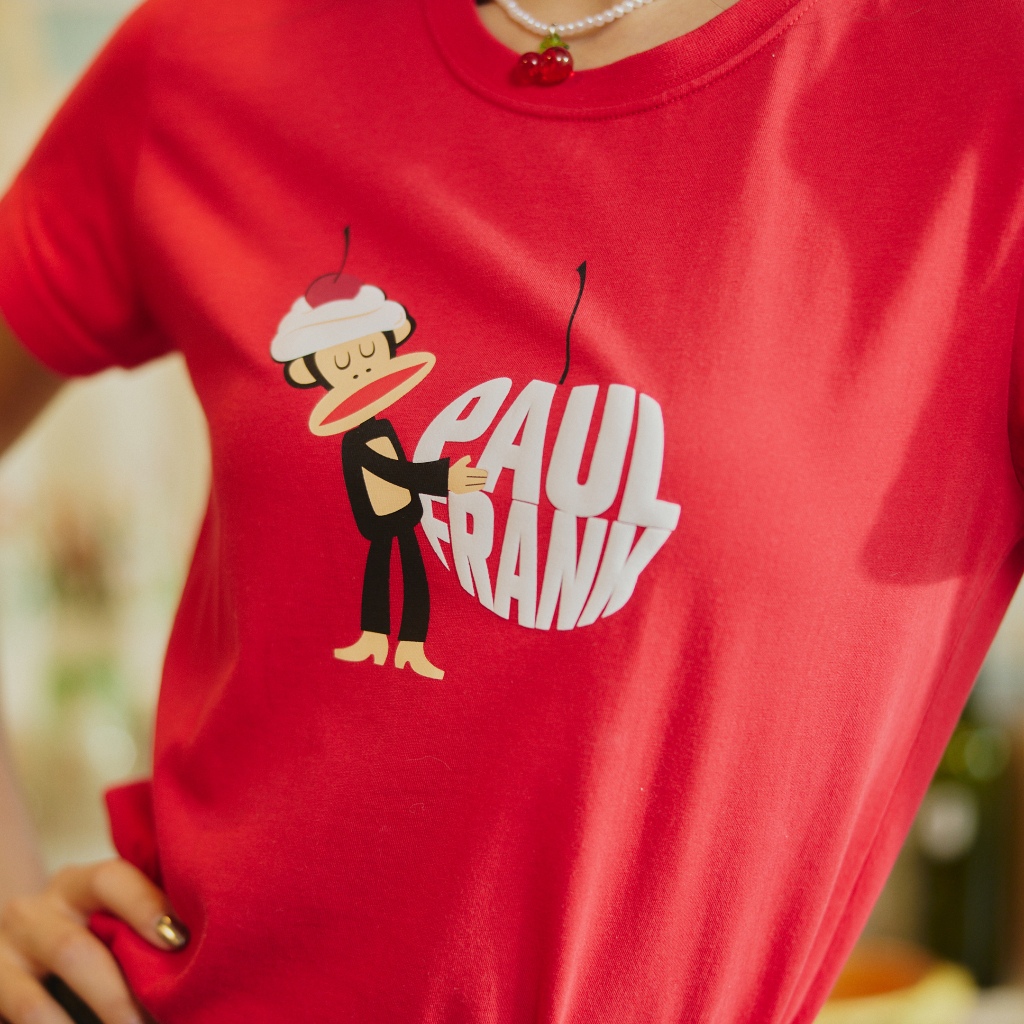 PAUL FRANK เสื้อยืดผู้หญิง PF WOMENS CHERRY LOVIN SS TEE ราคา ถูกที่สุด ดีลบีเคเค แกลเลอรีภาพที่ 6