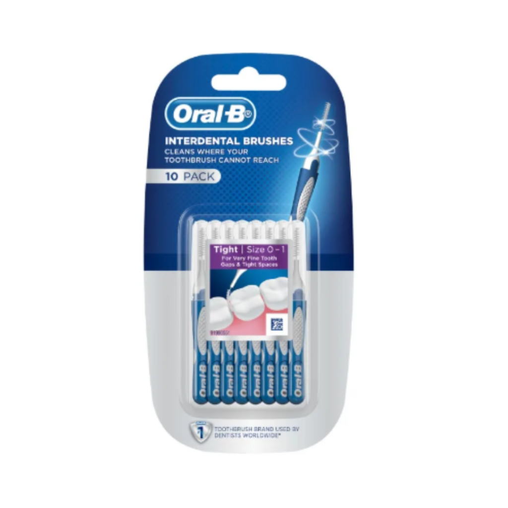 ORAL-B INTERDENTAL BRUSHES แปรงซอกฟัน 10ชิ้น