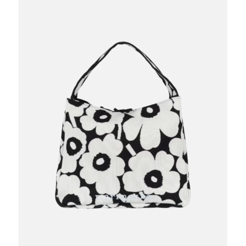 Marimekko Knitted Bag Large Unikko Shoulder bag กระเป๋าสะพายลายดอก พร้อมส่ง แท้100%