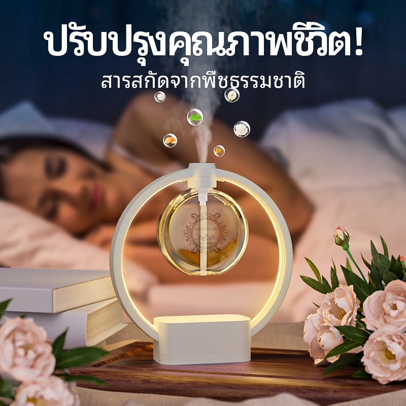 nimin/aroma diffuser 80ML เครื่องพ่นอโรม่า น้ำมันหอมระเหย ดับกลิ่นห้อง เงียบไม่มีเสียง เครื่องกระจายกลิ่นสำหรับโรงแรม