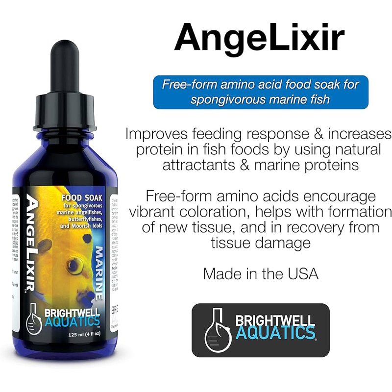 Brightwell Aquatics AngeLixir กรดอะมิโนสำหรับปลา