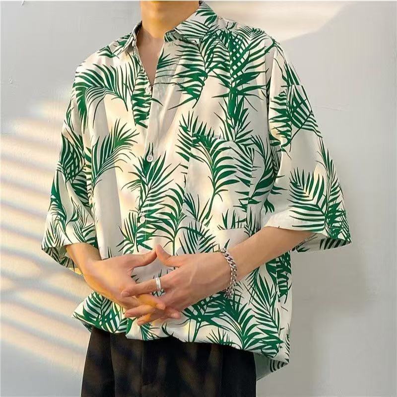 【ส่งจากไทย】เสื้อแขนสั้น เสื้อแฟชั่น เสื้อเชิ้ตผู้ชาย พร้อมส่ง ใส่สบาย มีให้เลือกหลายขนาด