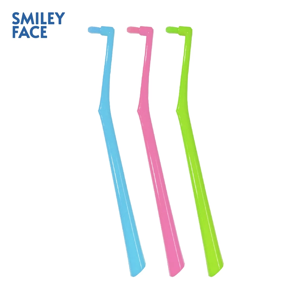 แปรงกระจุกสำหรับคนจัดฟัน (1 ด้าม) | Single Tuft Brush