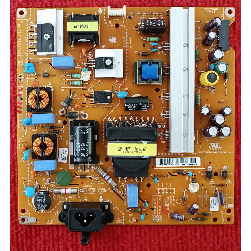เพาเวอร์ซัพพลายทีวี LG รุ่น 42LB551T,42LB561T,42LB582T,42LB650T,42LB620T,42LY340C,42LY540C,39LB561T