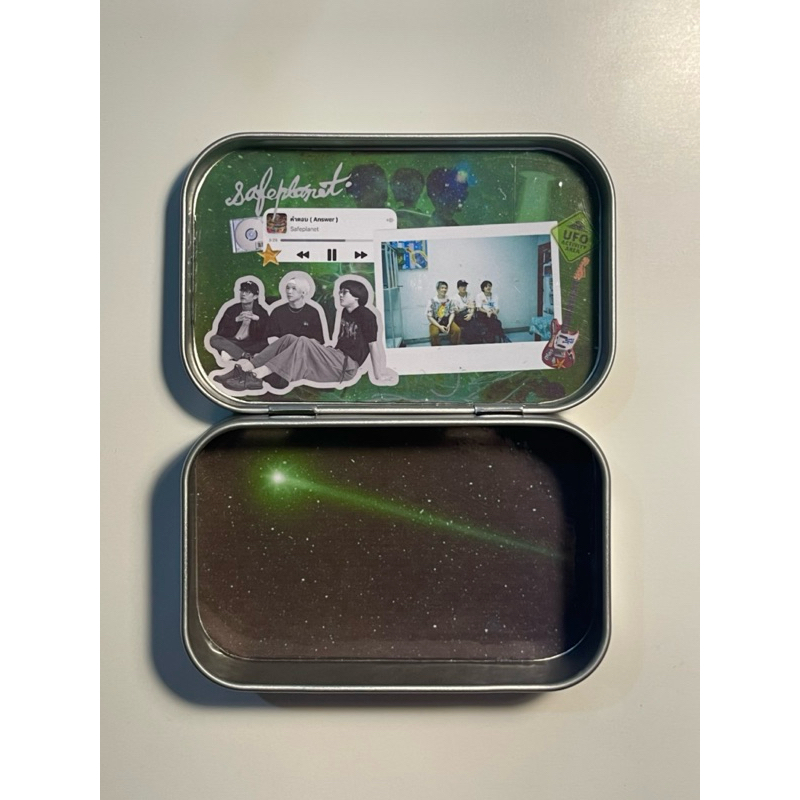 กล่องเหล็กวง เซฟแพลนเน็ต Safeplanet band Altoids Wallet