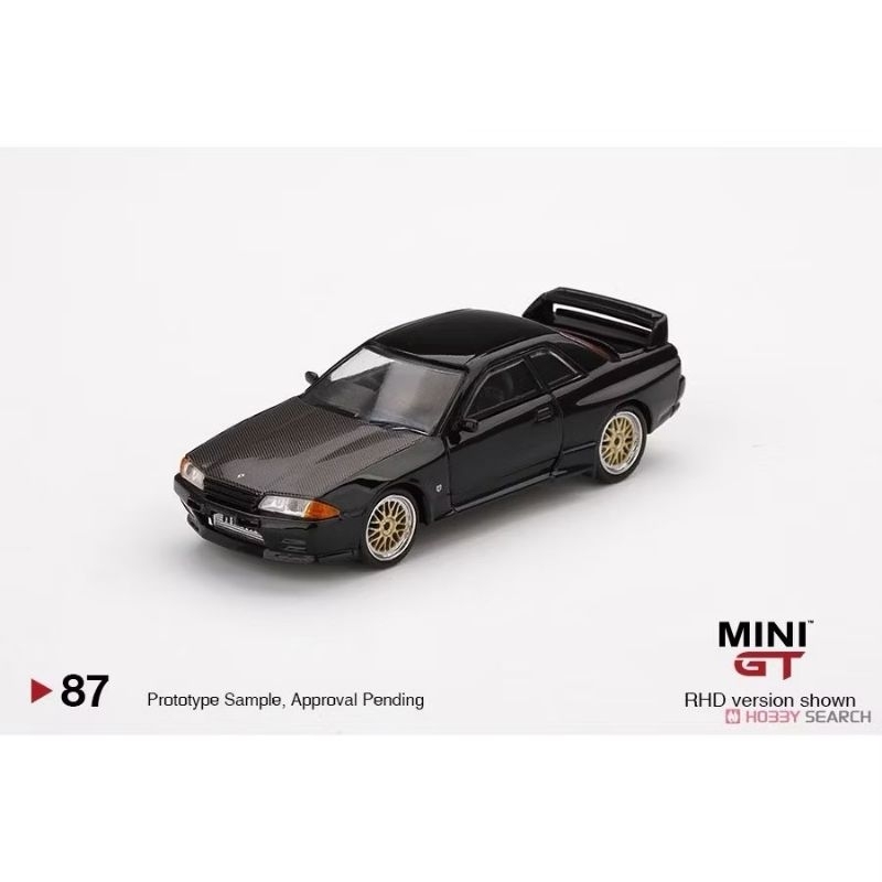 MINI GT NISSAN SKYLINE GT-R BLACKNo.87