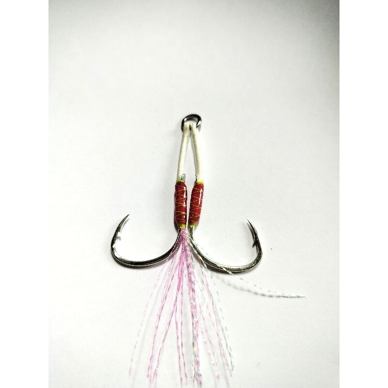 เบ็ดจิ้กผูกสำเร็จ/ทรง.Pike/Size.1/0.Dubbelhook.สลิง/No.สลิง.จำนวนต่อ1ชิ้น – โปรปัง