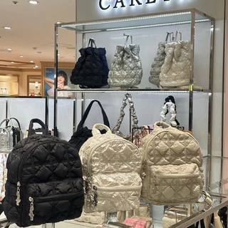 (พร้อมส่ง) กระเป๋า Carlyn Bag รุ่น Mellow สี Black/Spring Gray/Pearl White/Charcoal ของแท้100%