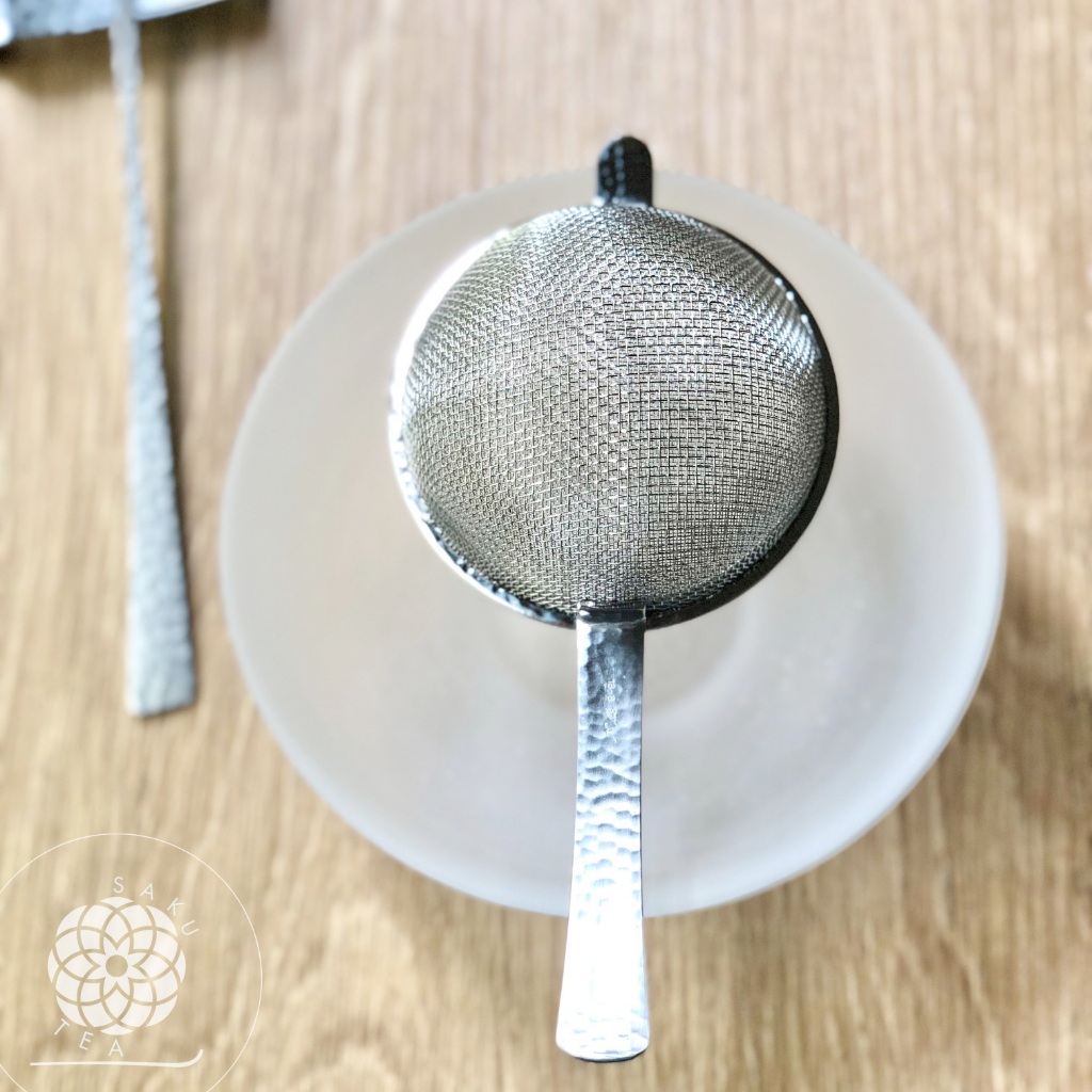 SAKU TEA - Tsubame Chakoshi Matcha Sifter กระชอนร่อนผงมัทฉะแบบ 2 ชั้น ตะแกรงร่อนผงมัทฉะละเอียดพิเศษ 