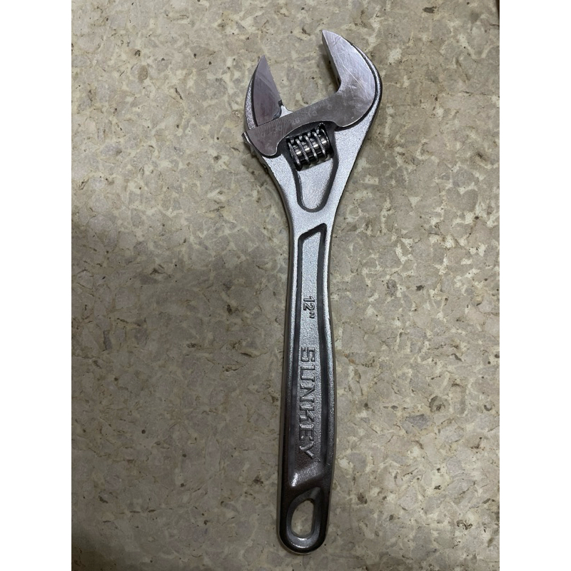 SUNKEY ประแจเลื่อน 12“ WB-55-12 ชุบขาว