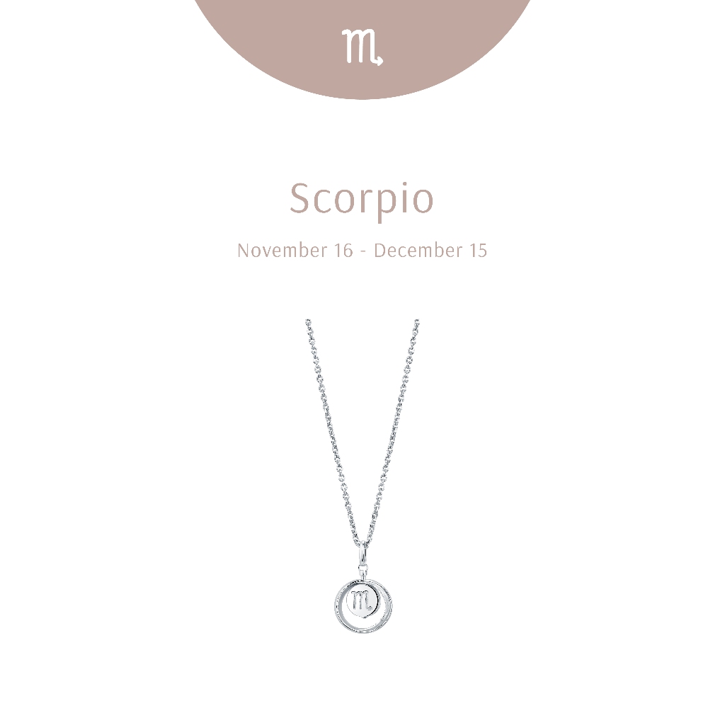 Ravipa | Zodiac Scorpio Necklace - สร้อยคอ