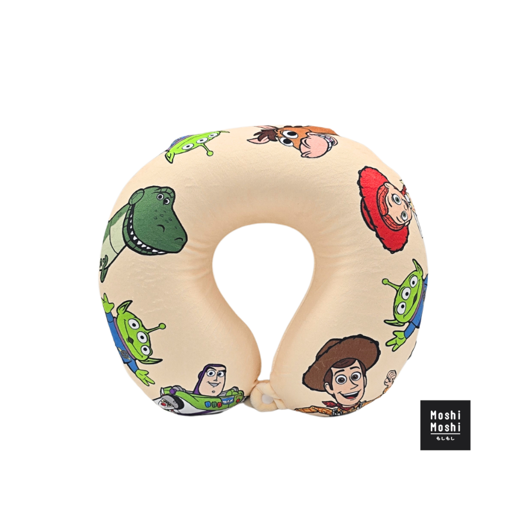 Moshi Moshi หมอนรองคอเมมโมรี่โฟม ลาย Toy Story ลิขสิทธิ์แท้จาก Disney รุ่น 6100004845