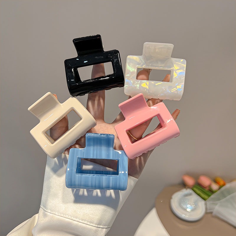 Rubuyou กิ๊บติดผมคลิปฉลามขนาดเล็กสีเจลลี่เกาหลีเกาหลีแฟชั่นคุณภาพสูงสําห ins กิ๊บติดผมฉลามสําหรับผู้หญิงสาว