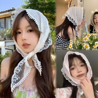 🌸Swift Bra🌸ผ้าพันคอ ที่คาดผม สไตล์แฟชั่นฝรั่งเศส สามเหลี่ยม …