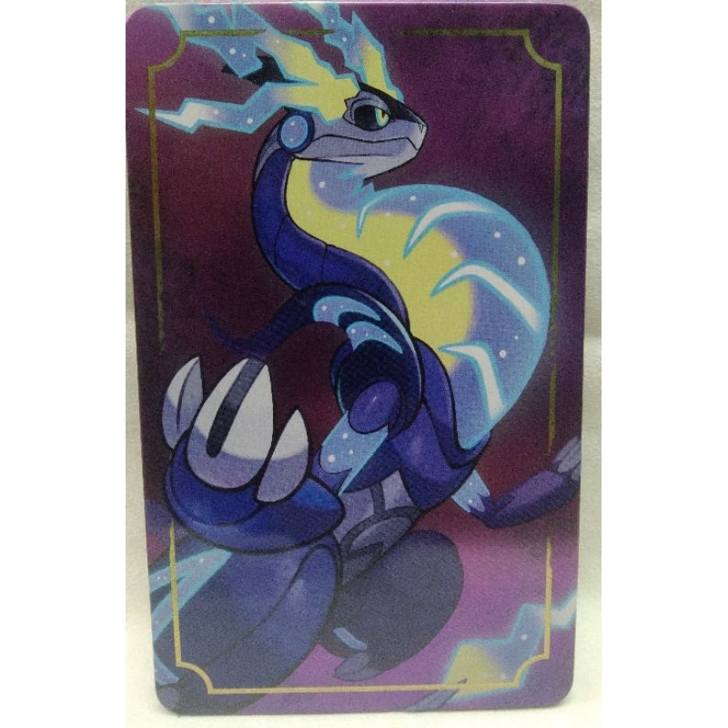 NSW: กล่องเหล็ก NSW POKEMON VIOLET STEEL BOOK ไม่มีเกม (ของใหม่)